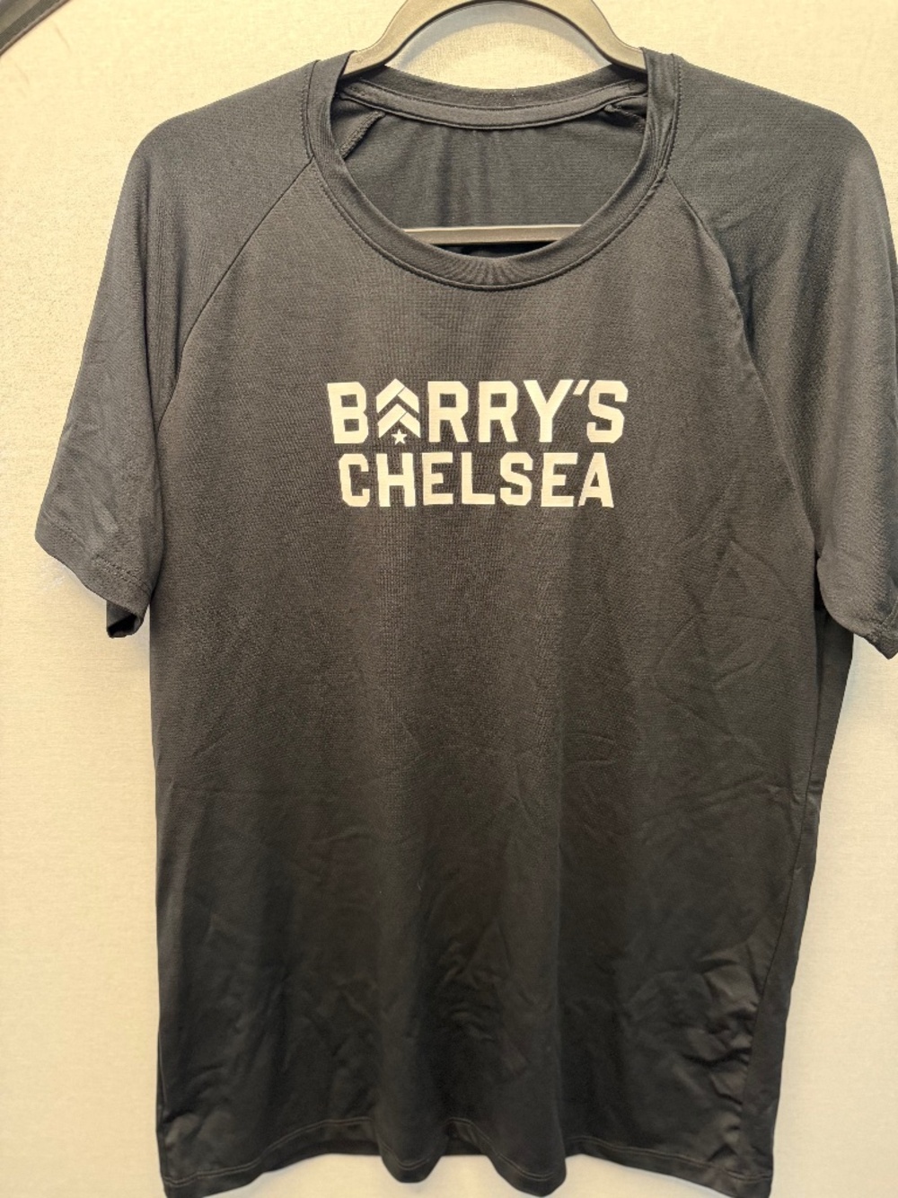 Barry’s Chelsea NYC Black Performance Workout Shirt